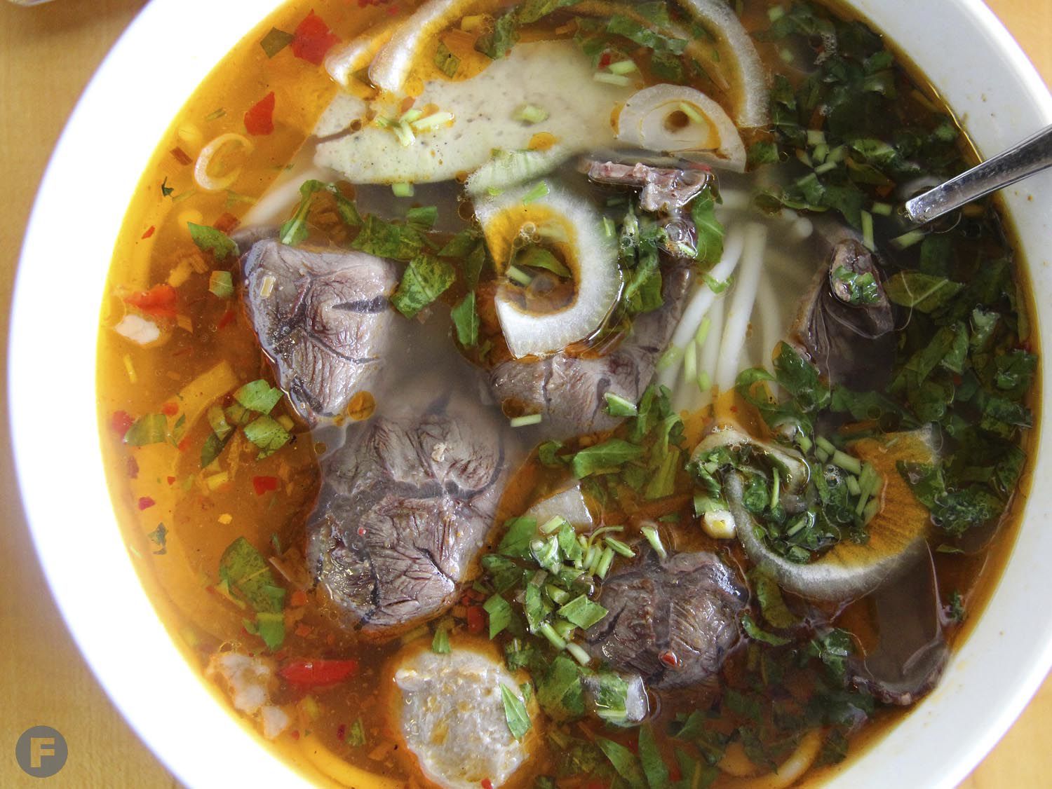 Spicy Beef with Rice Noodles from Pho Sai Gon